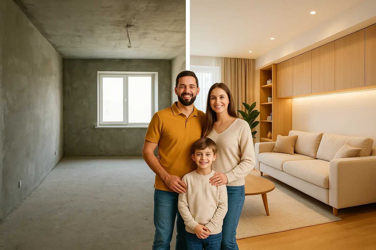 Transformação de ambiente - Antes e Depois