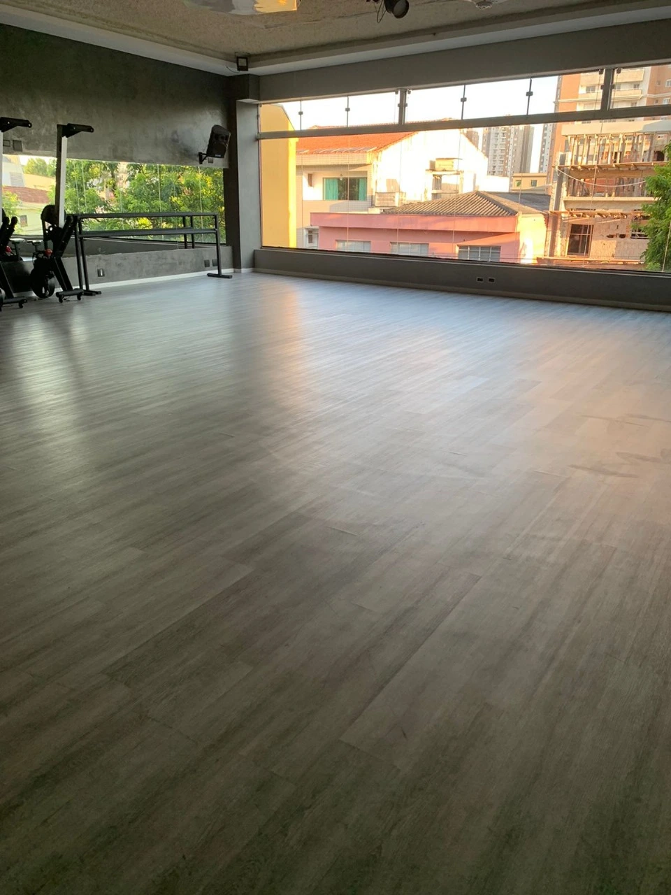 Piso vinílico em cozinha